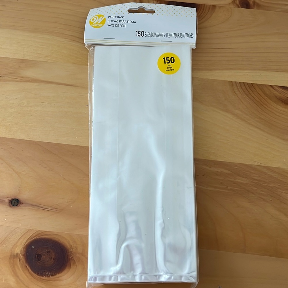 Wilton Clear Treat Bags, 150-Count